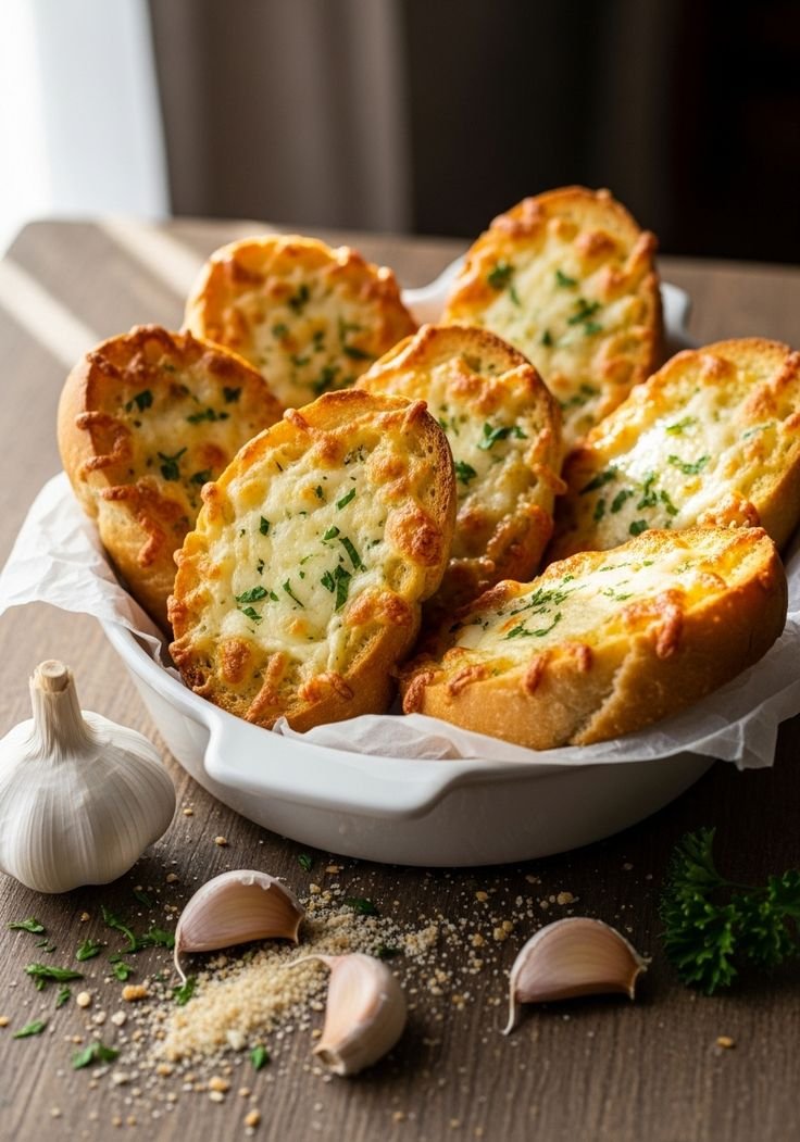 Foto de pan de ajo